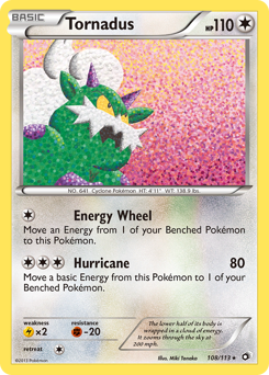 Tornadus #108 Legendary Treasures