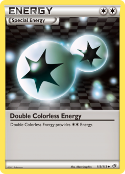 Double Colorless Energy #113 Legendary Treasures