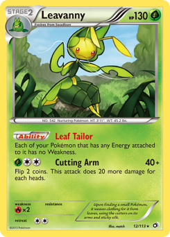 Leavanny #12 Legendary Treasures