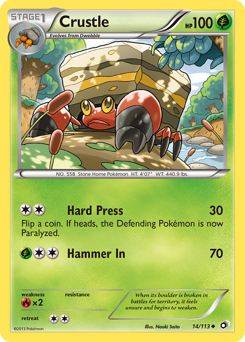 Crustle Legendary Treasures #14