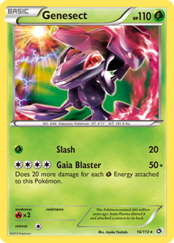 Genesect #16 Legendary Treasures