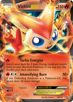 Victini-EX #24 Legendary Treasures