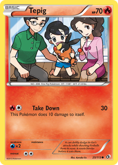 Tepig #25 PSA 10