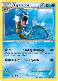 Gyarados #31 Legendary Treasures