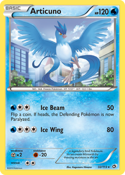 Articuno #32 Legendary Treasures