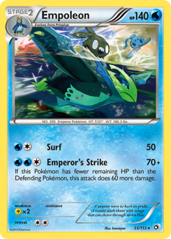 Empoleon #35 Legendary Treasures