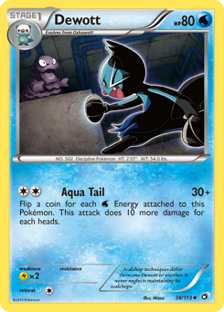 Dewott Legendary Treasures #38
