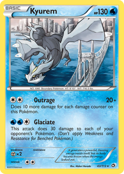 Kyurem #43 Legendary Treasures