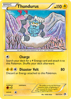Thundurus #50 Legendary Treasures