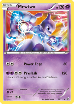 Mewtwo #53 Legendary Treasures