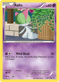 Ralts #59 Legendary Treasures