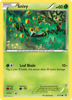 Snivy #6 Legendary Treasures