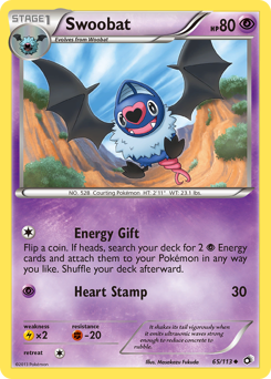 Swoobat #65 Legendary Treasures