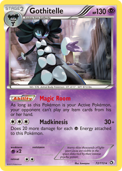 Gothitelle #72 Legendary Treasures