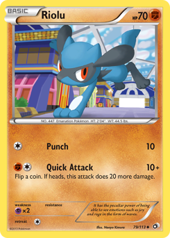 Riolu Legendary Treasures #79