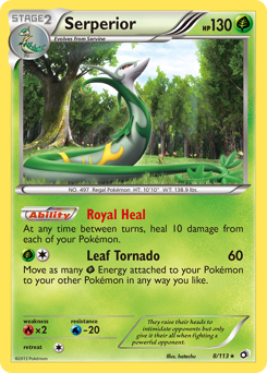 Serperior #8 Legendary Treasures