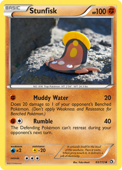 Stunfisk #83 Legendary Treasures