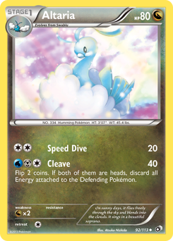 Altaria Legendary Treasures #92