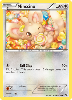Minccino Legendary Treasures #RC18