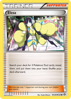 Elesa #RC20 Legendary Treasures