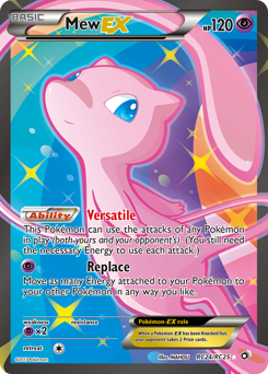 Mew-EX #RC24 Legendary Treasures