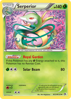 Serperior #RC3 Legendary Treasures