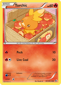 Torchic #RC5 PSA 10
