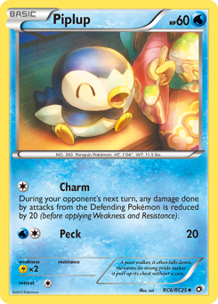Piplup #RC6 Legendary Treasures