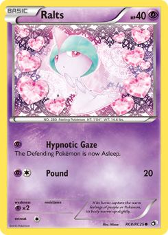 Ralts #RC8 Legendary Treasures