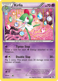 Kirlia Legendary Treasures #RC9