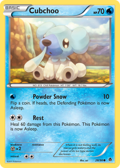 Cubchoo #28 PSA 10