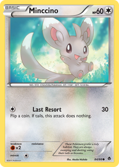 Minccino #84 PSA 10