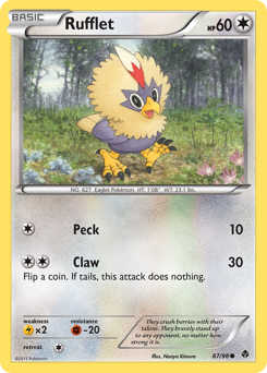 Rufflet #87 PSA 10