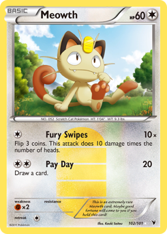 Meowth #102 Noble Victories
