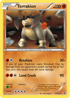 Terrakion #73 Noble Victories