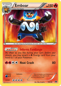 Emboar #100 Next Destinies