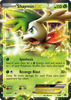Shaymin-EX #5 Next Destinies
