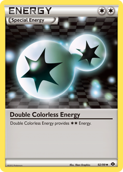 Double Colorless Energy #92 Next Destinies