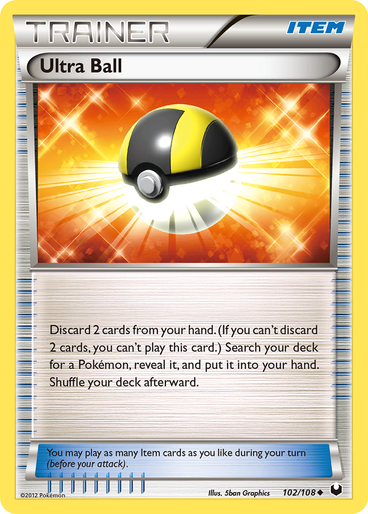 Ultra Ball #102 Dark Explorers