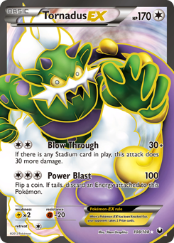 Tornadus-EX #108 Dark Explorers