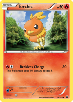 Torchic Dark Explorers #14