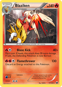 Blaziken Dark Explorers #17