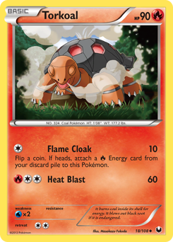Torkoal Dark Explorers #18