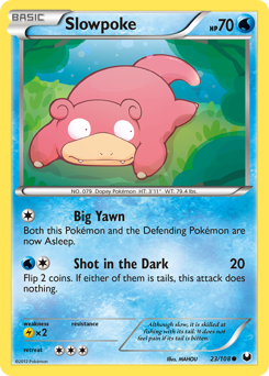 Slowpoke Dark Explorers #23