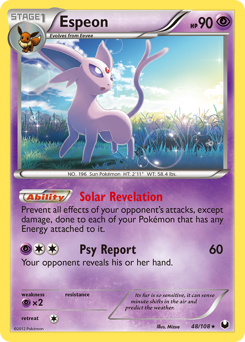 Espeon #48 Dark Explorers