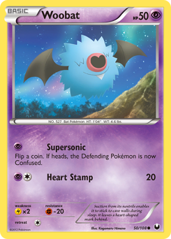 Woobat #50 PSA 10