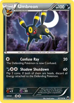 Umbreon #61 Dark Explorers