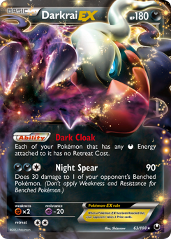 Darkrai-EX #63 Dark Explorers