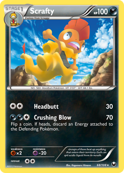 Scrafty Dark Explorers #68