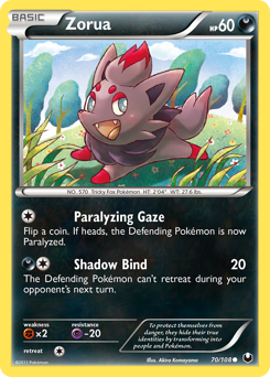 Zorua #70 PSA 10